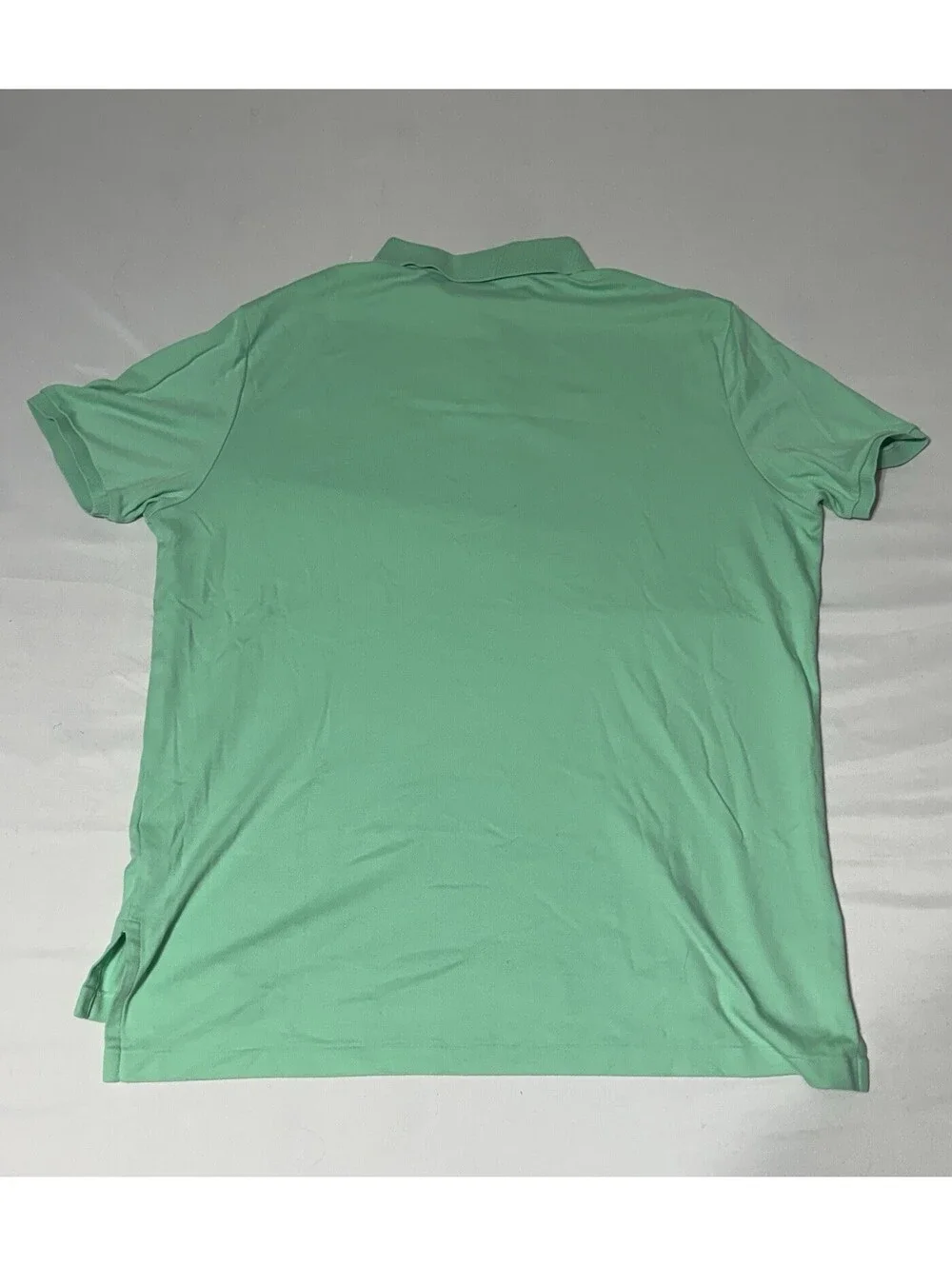 Polo Ralph Lauren Green Custom Slim Fit Pink Pony Polo Shirt Men’s Size XXL